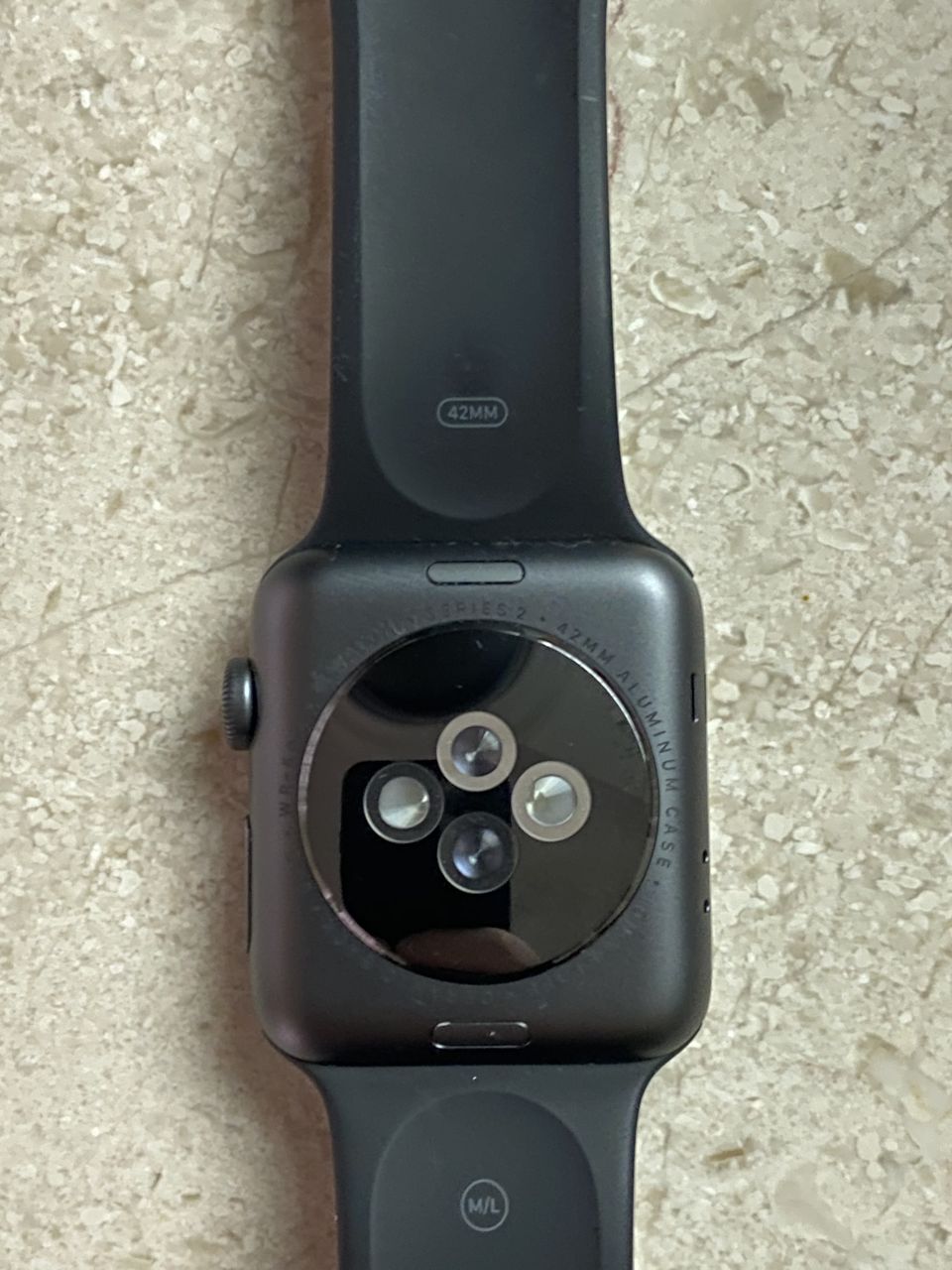 Apple Watch - Seria 2 , 42 mm (Negru)