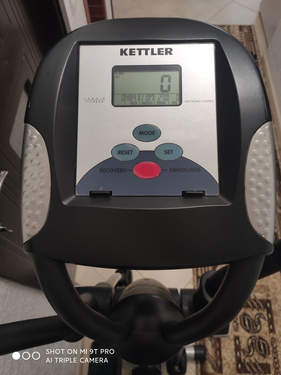 Kettler, cardio fitness, electronic control