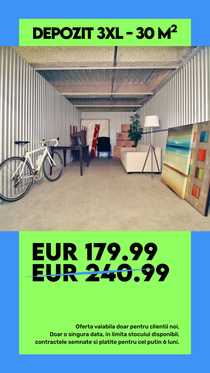 Аренда Склад для хранения вещей Чеканы, Chirie mini depozite la Ciocana, Self Storage Chisinau фото 7
