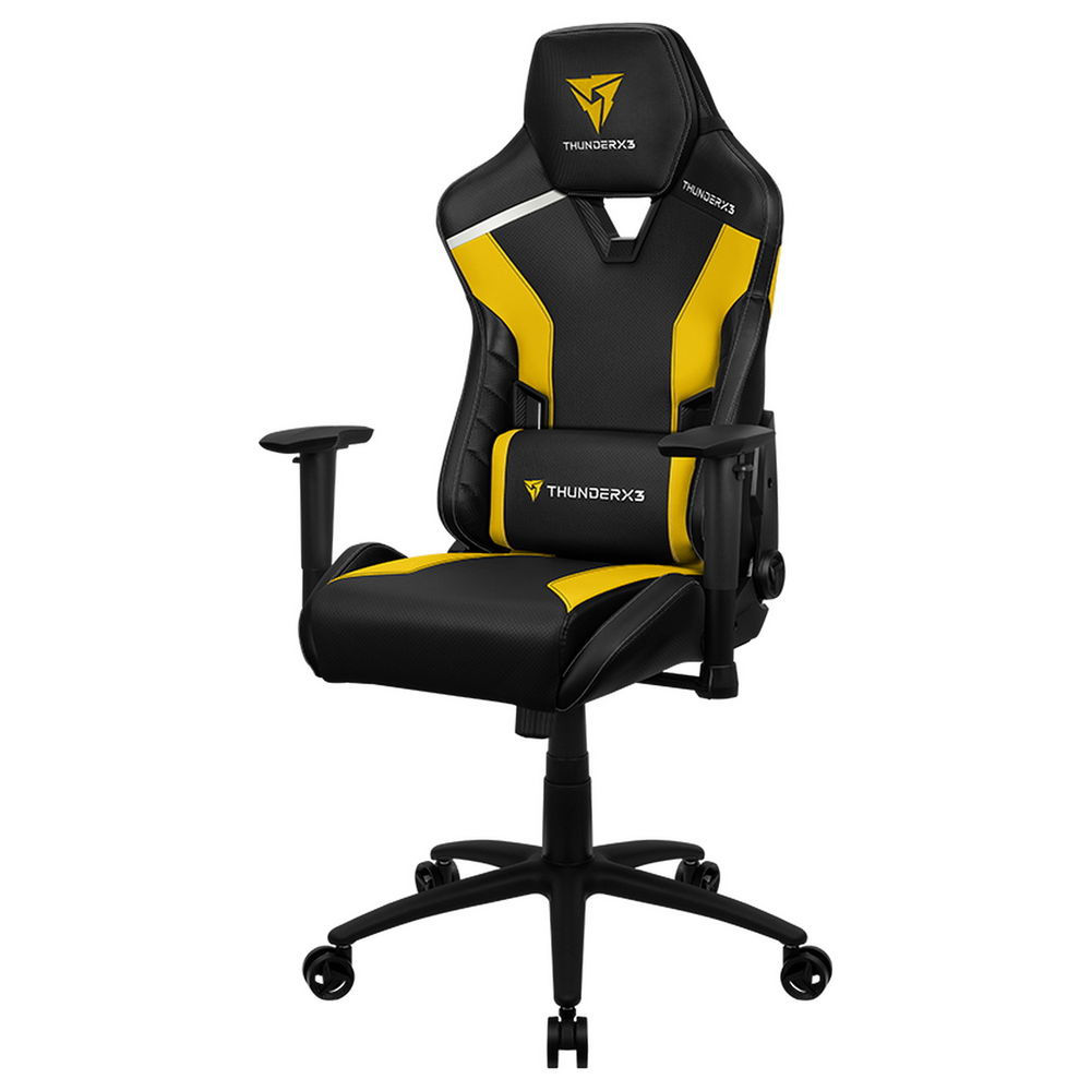 Gaming Chair Thunderx3 Tc3 Black/Bumblebee Yellow, User Max Load Up To 150Kg / Height 165-185Cm foto 10