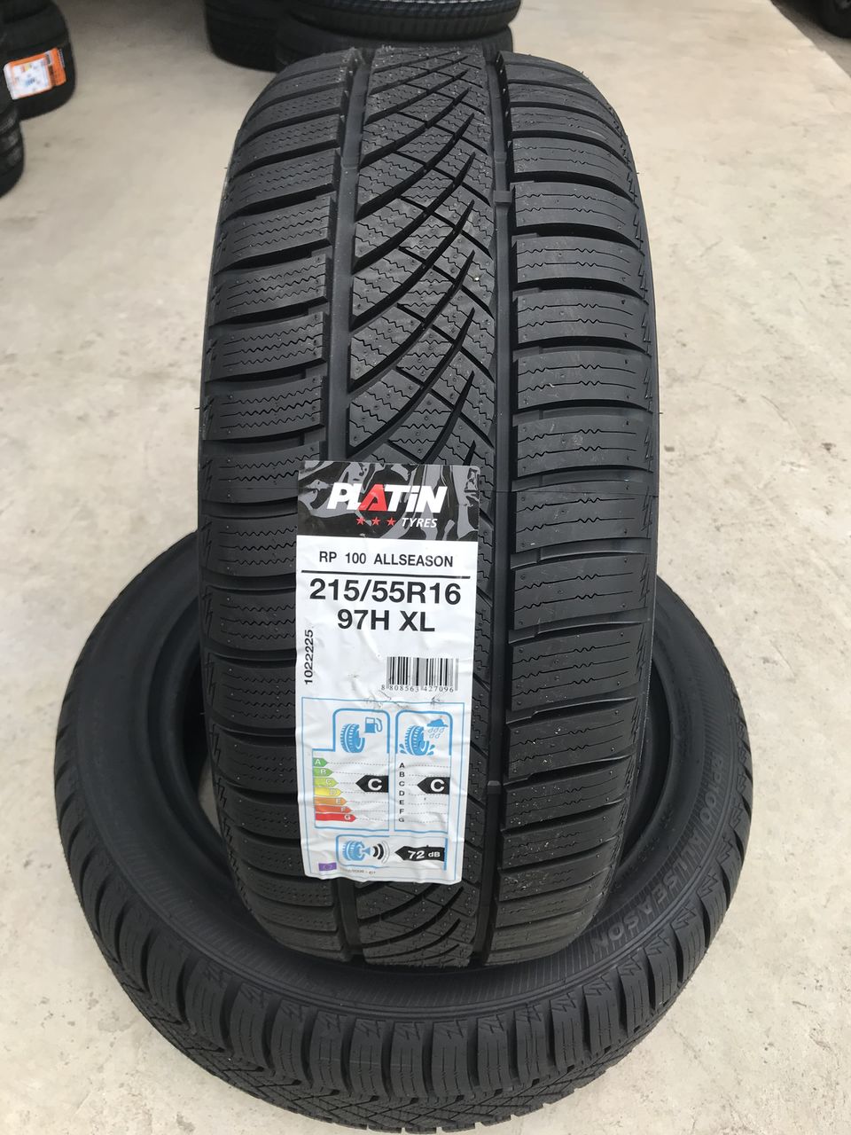 215/55 R16 Platin RP100 Allseason (4seasons) M+S/ Доставка, livrare toata Moldova foto 0