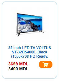 Smart - TV VOLTUS - 0% - супер цены - prețuri atrăgătoare телевизовы доставка . кредит foto 4