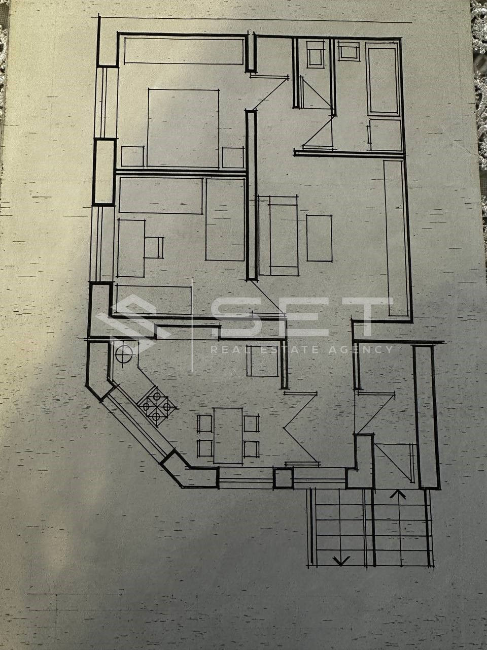 Se vinde apartament la sol, situat pe str. Bariera Sculeni. foto 9