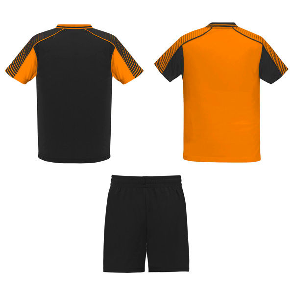 Kit sportiv JUVE - negru/portocaliu / Спортивный комплект JUVE - Черный/Оранжевый foto 1