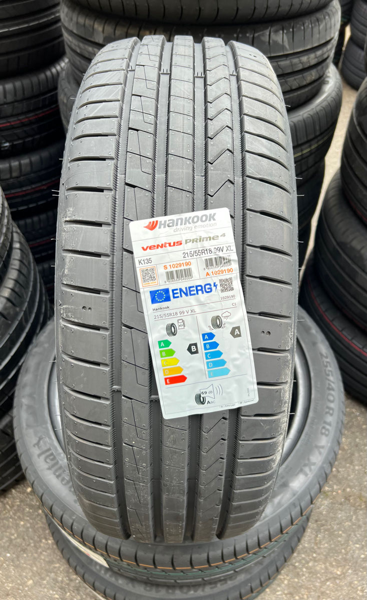 2 шины/2 anvelope 215/55 R18 Hankook Ventus Prime 4/ Доставка, livrare toata Moldova foto 0