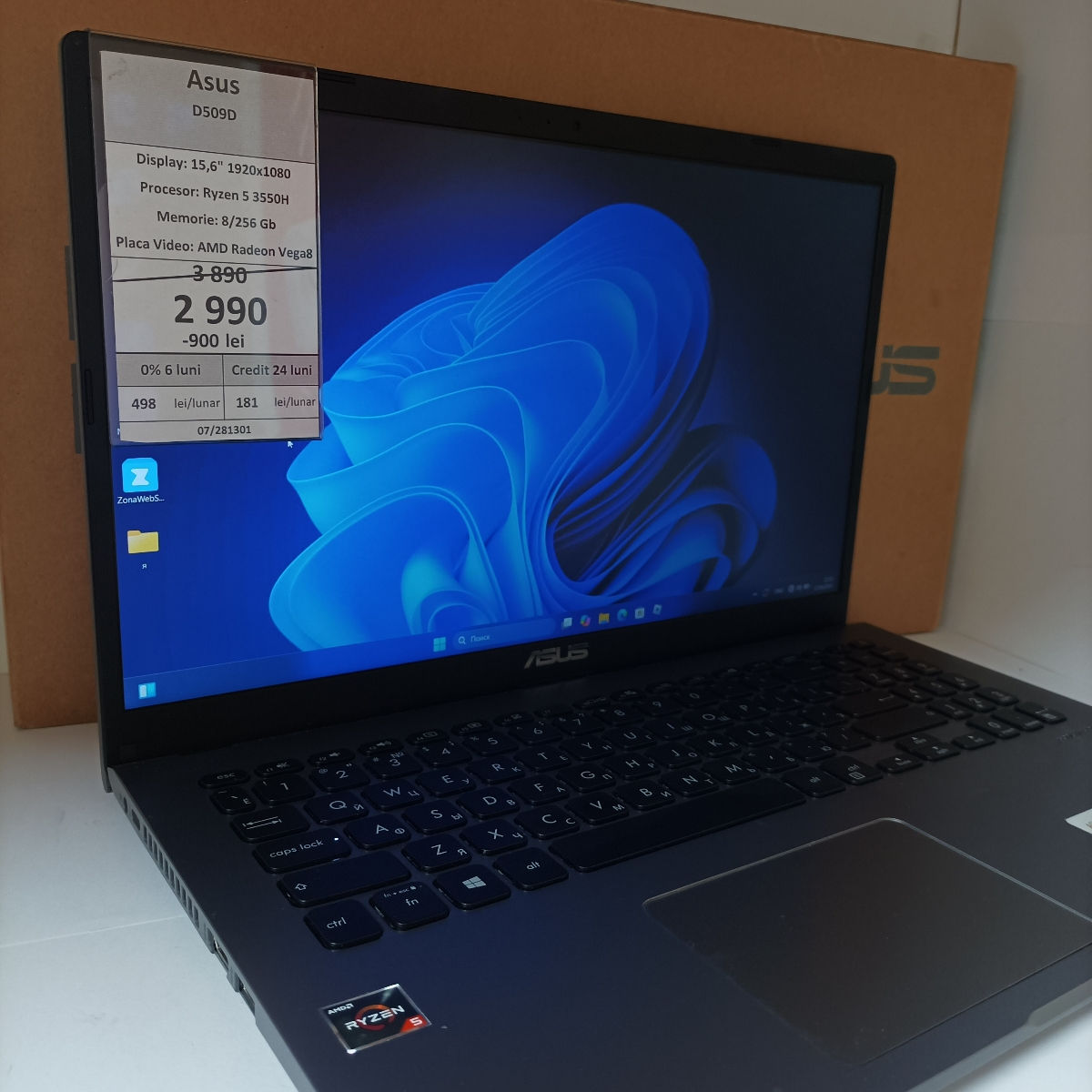 Amd Ryzen Asus D509d Laptop ASUS D509D AMD Ryzen 3200 U 2,60 Ghz