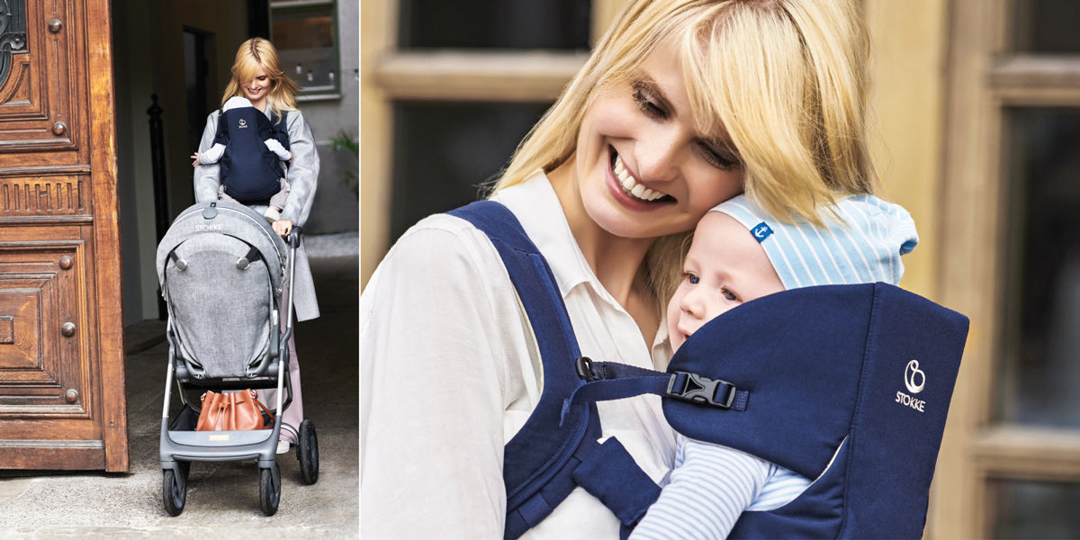 Рюкзак кенгуру эрго-рюкзак my carrier Stokke green фото 2