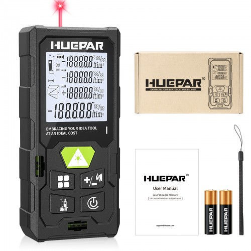 Лазерная рулетка huepar dm-lm80 foto 0