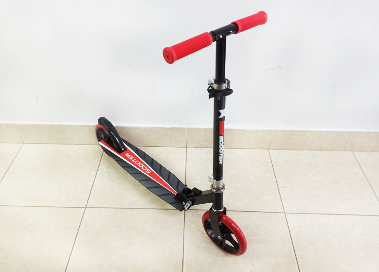 Trotineta Scooter Foarte Usoara, Roti Mari de 20 cm, Ismail 84, BabyCity foto 8