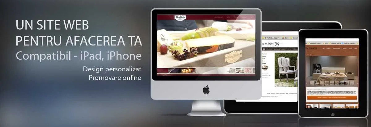 Realizare site-uri web / creare site de prezentare / magazin online foto 0