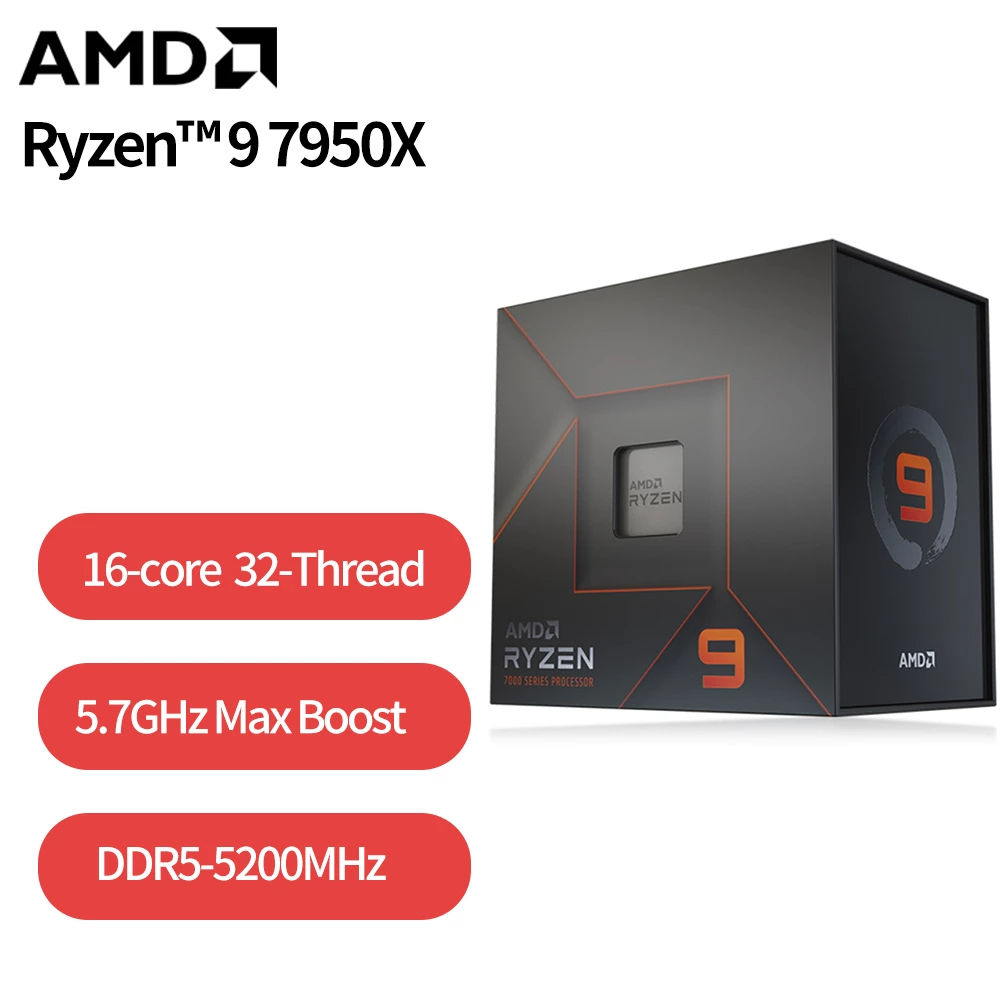 [new] Процессоры AM4/AM5 - Ryzen 3 - Ryzen 5 - Ryzen 7 - Ryzen 9 CPU Гарантия! Procesor Кредит foto 7