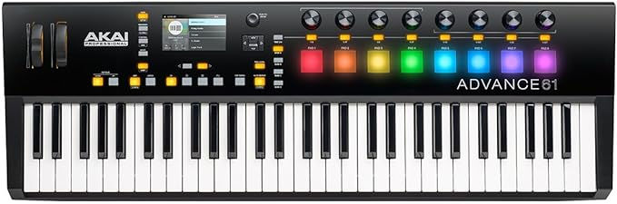 Akai Advance 49 (made in Taiwan). Yamaha MoDX 6+ (Montage) foto 2