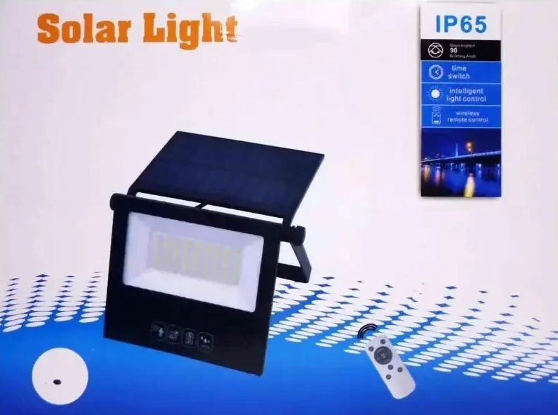 Projector cu panou solar JX 010 100W Lampa solară pe stâlp JX 010 100W este soluția ideală pentru il foto 8