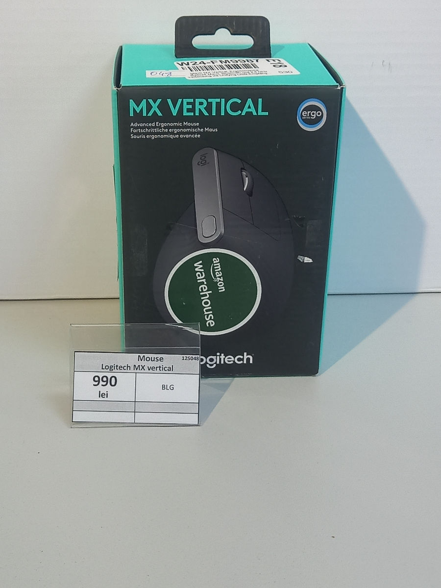 Mouse Logitech MX vertical. Pret 990lei. foto 0