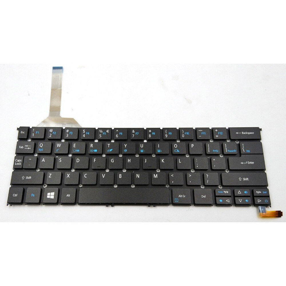 Новая клавиатура для -Acer-Aspire-R13-R7-371-R7-371T-R7-372-Series