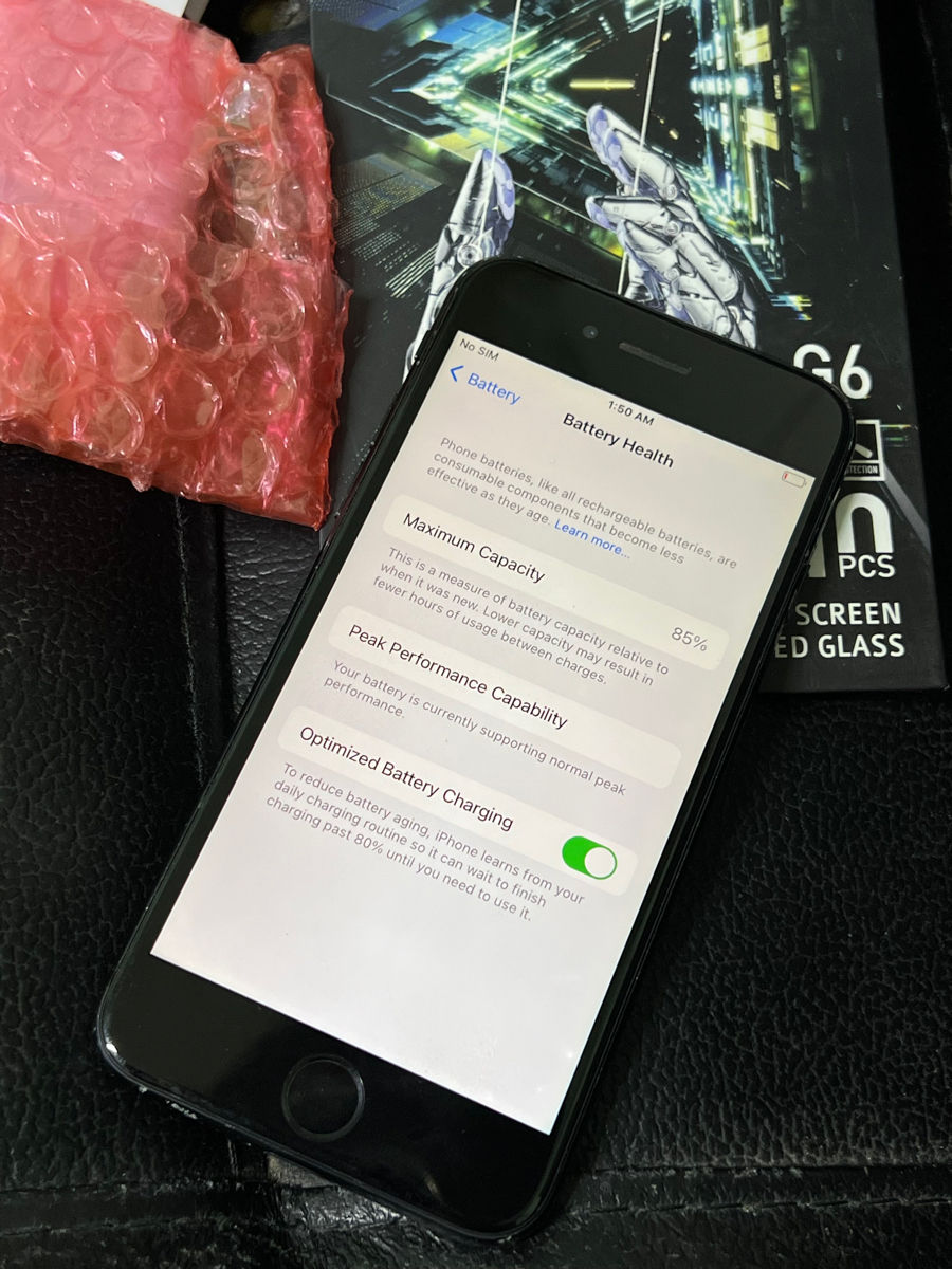 Iphone 7 32gb casti , husa , incarcator foto 3