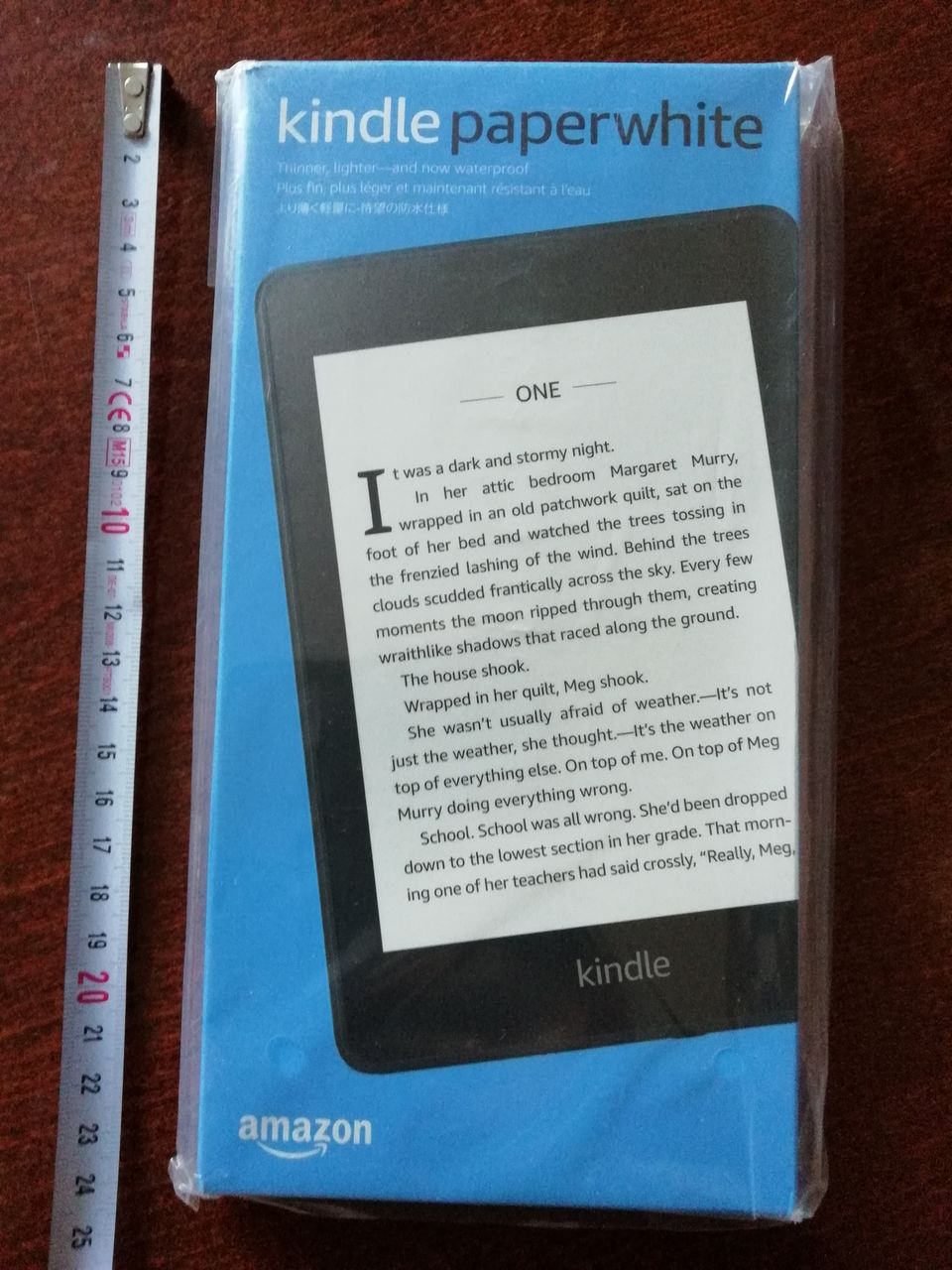 eBook reader Kindle Paperwhite 2018 8GB Waterproof With Ads - Black ...