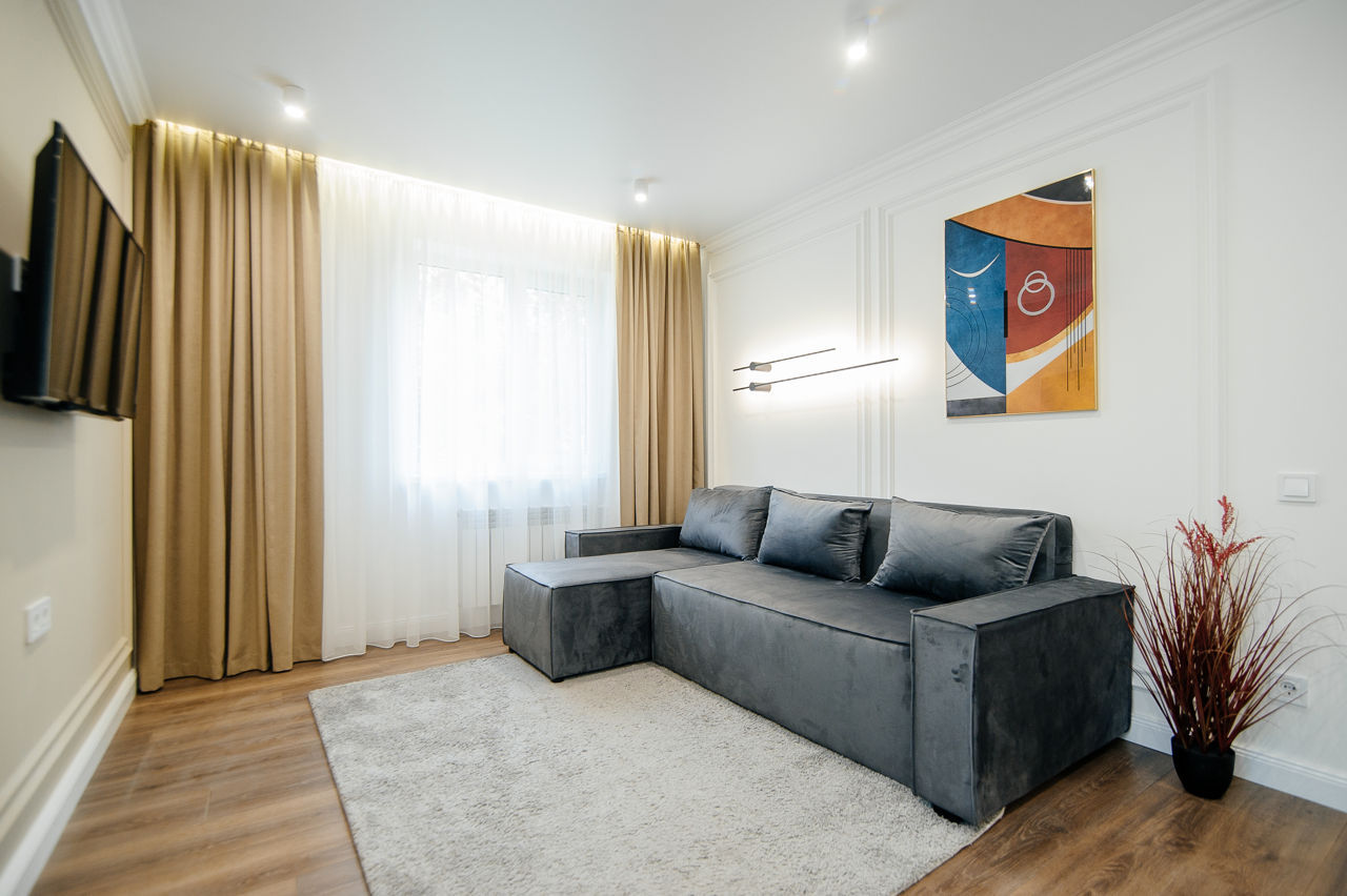 2-х комнатная квартира, 54 м², Ботаника, Кишинёв
