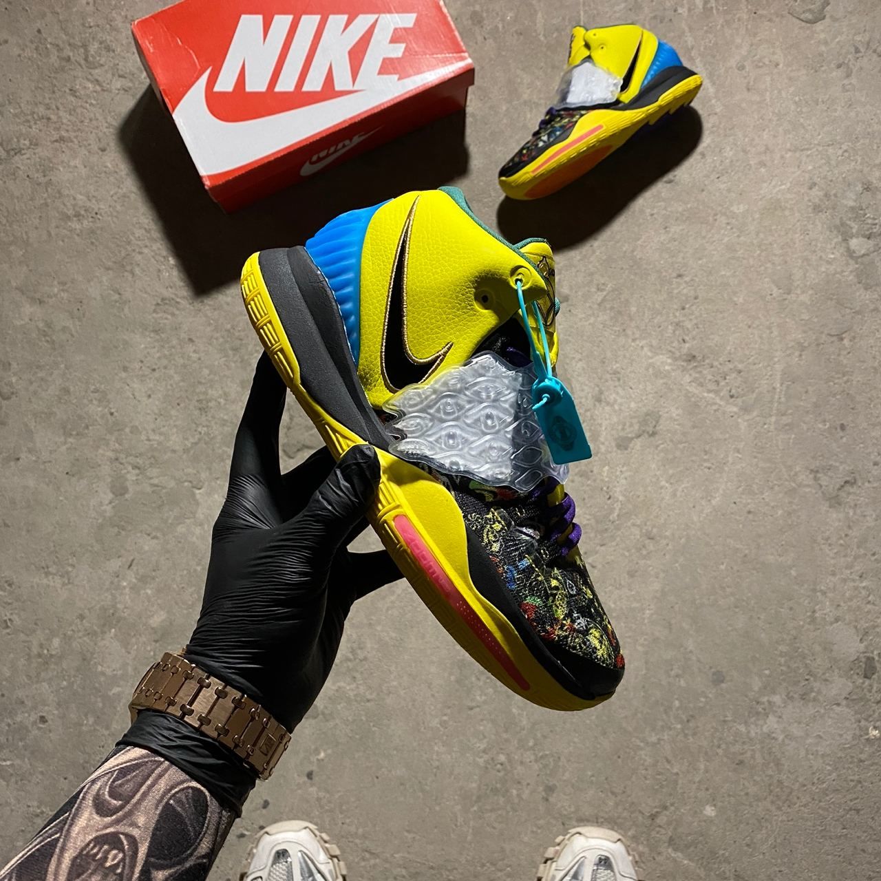 nike kyrie 6 yellow