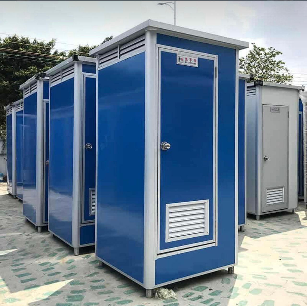 WC Modular din Structură Metalică foto 3