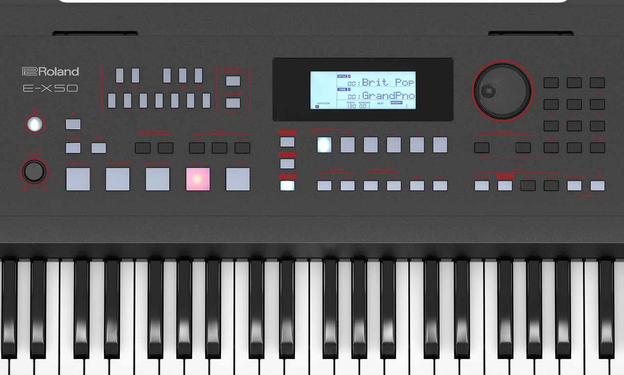 Синтезатор Roland E-X50, 61 клавиша, С автоаккомпанементом и Bluetooth, Новый, Гарантия | MusicShop фото 5