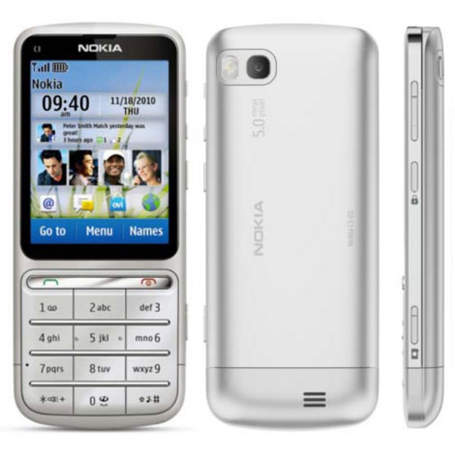 Новая Nokia C3-01 Touch and Type ( 2 299 лей) + бесплатно новый кожаный  чехол и защитная плёнка