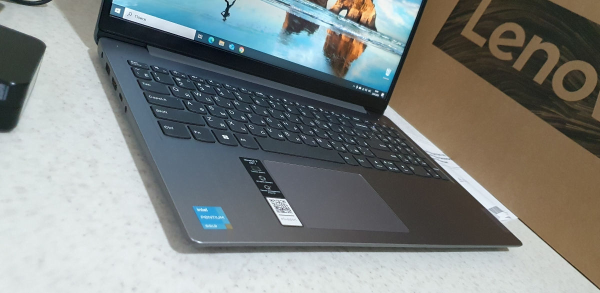 Новый Мощный LENOVO ideapad 3. Pentium GOLD 7505 3,5GHz. 4ядра. 8gb. SSD 256gb. Full HD 15,6d  foto 7