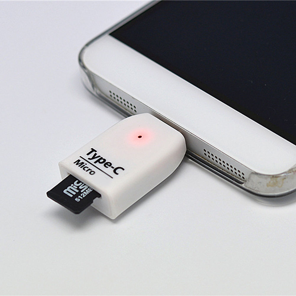 Картридер USB тип-С micro SD адаптер для Macbook, переходник кабель USB .