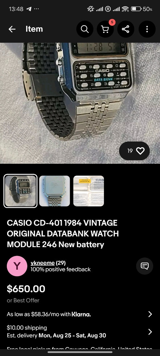 Casio CD401 Vintage  фото 4