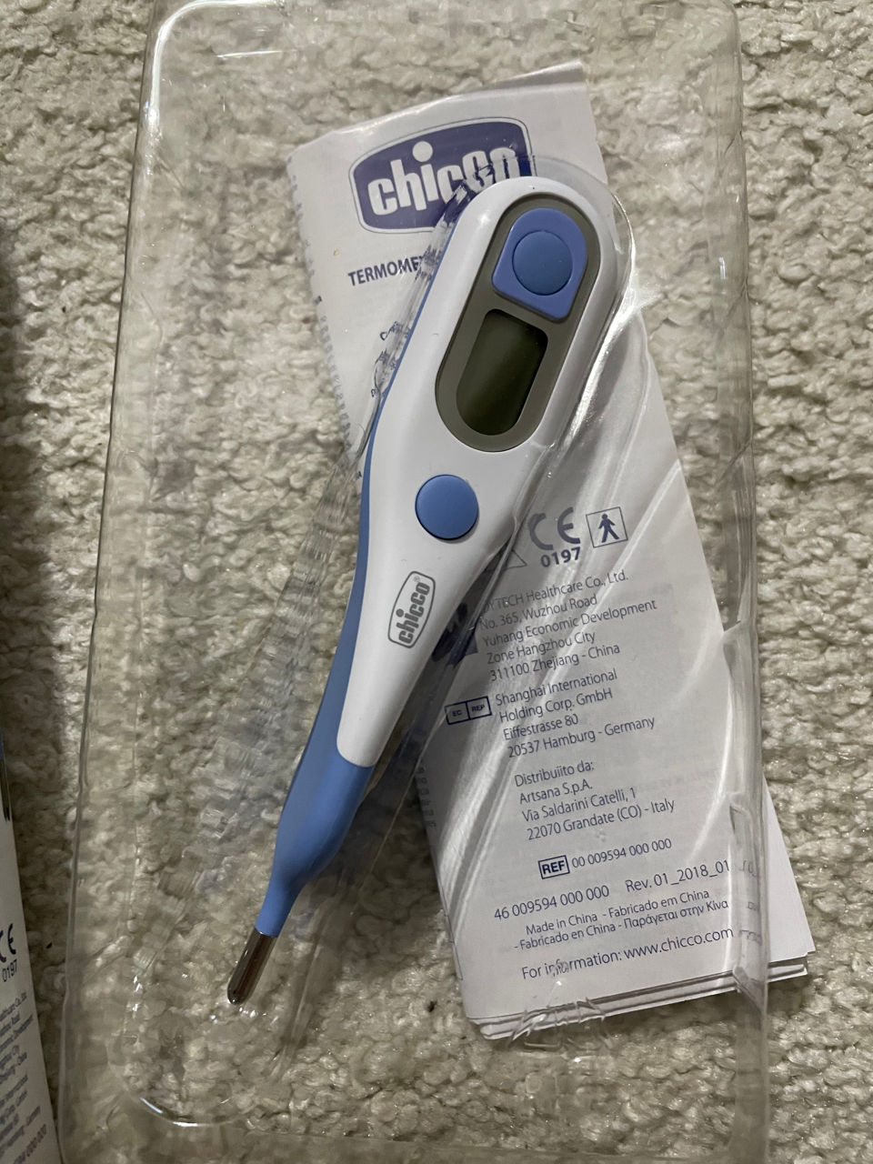 Chicco термометр