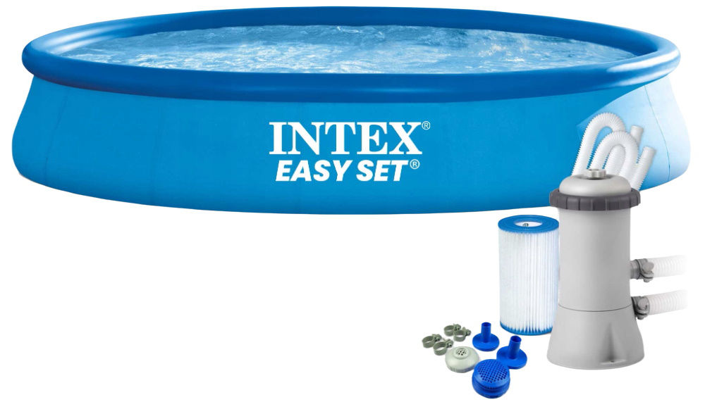 Piscină gonflabilă Intex Easy Set cu pompă foto 1