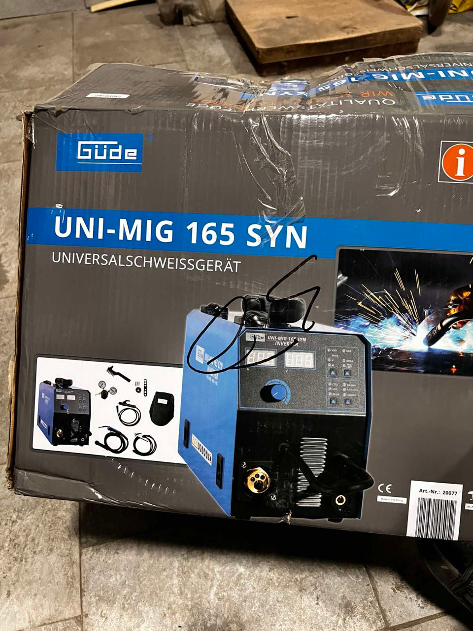 Gude UNI-MIG 165 SYN