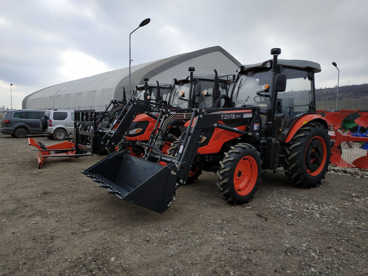 Tractor Agromax FL804C cu încărcător frontal (80 CP) foto 9