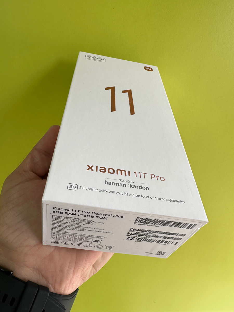 Xiaomi 11t pro 8/256gb. Sigilat! foto 1