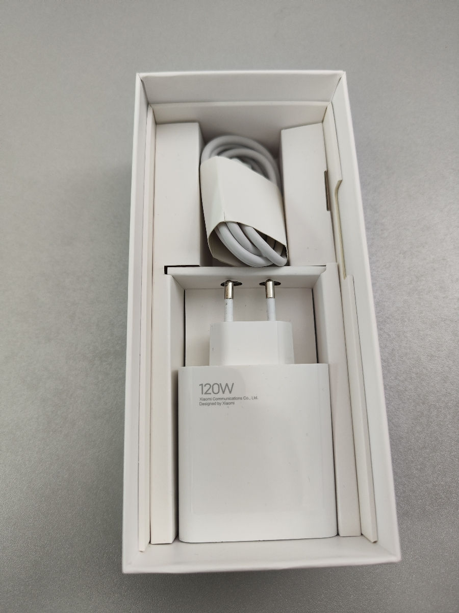 Chargeur Xiaomi 120W D'origine - Adaptateur Seul USB-C - Blanc - Modèle MDY-13-EE