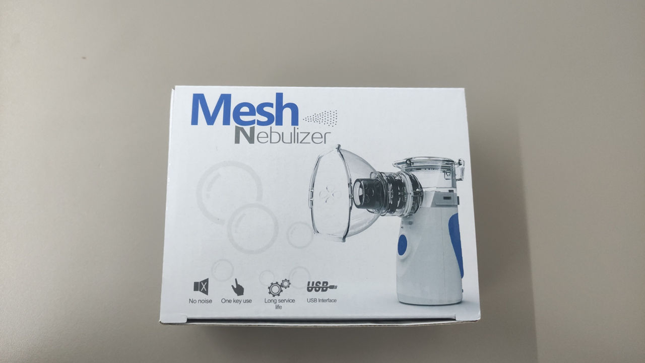Nebulizator MESH portabil cu ultrasunete pentru copii și adulți foto 0