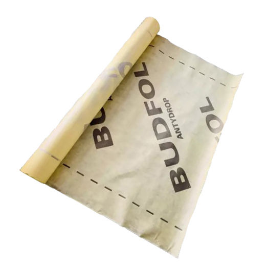 Membrană barieră de vapori cu strat anticondens Budfol Antydrop (8 lei/m2) foto 0