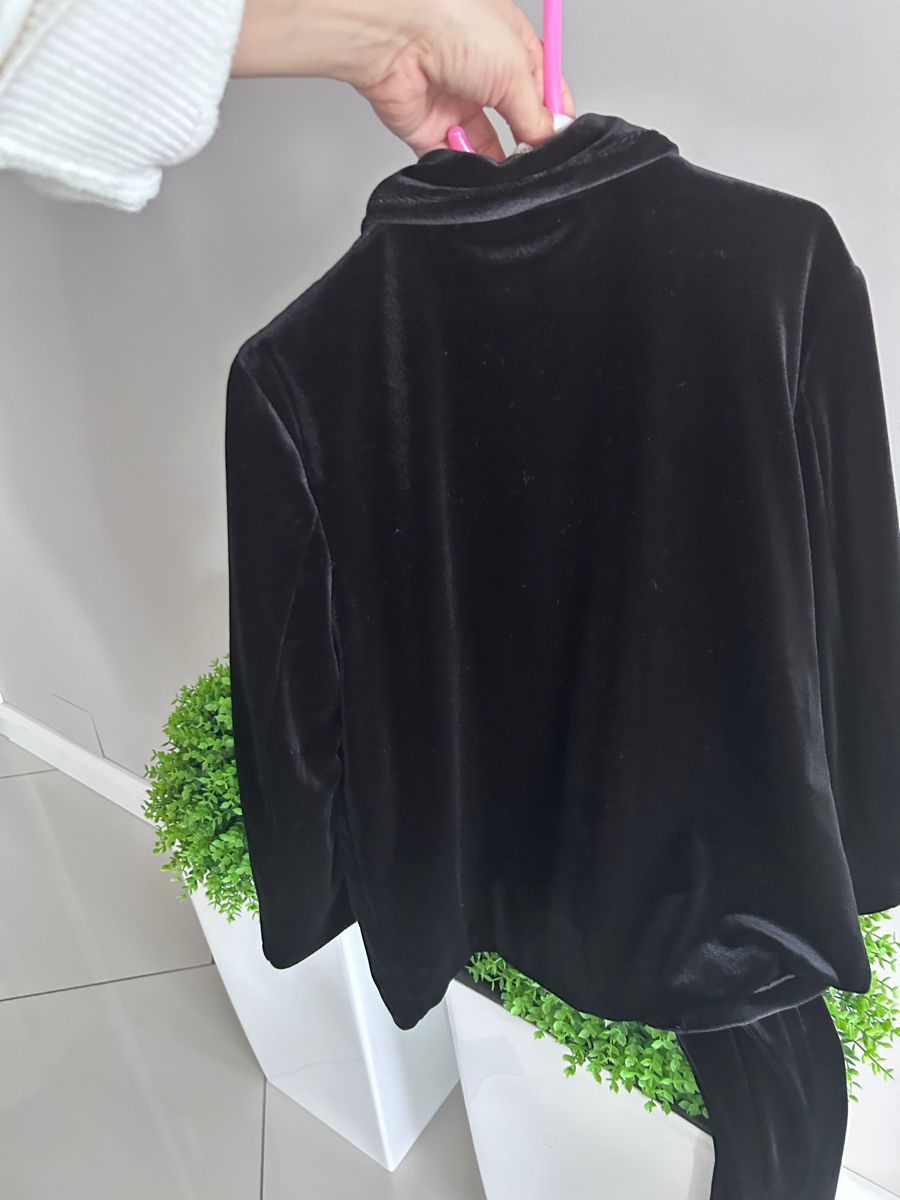 Sacou cu pantaloni evazați fetiță 8-9 ani h&m foto 2