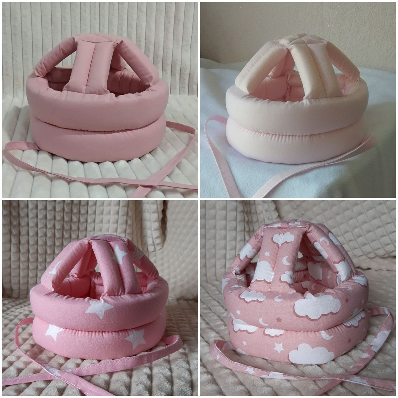 Мягкие защитные шлемы для малышей, которые учатся ползать, ходить. foto 2