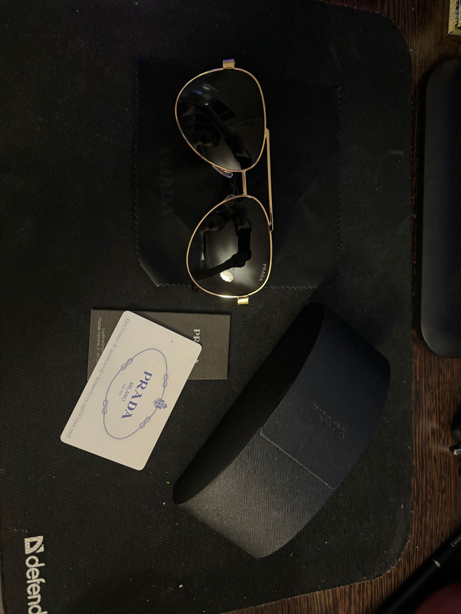 Ochelari de soare aviator Prada foto 0