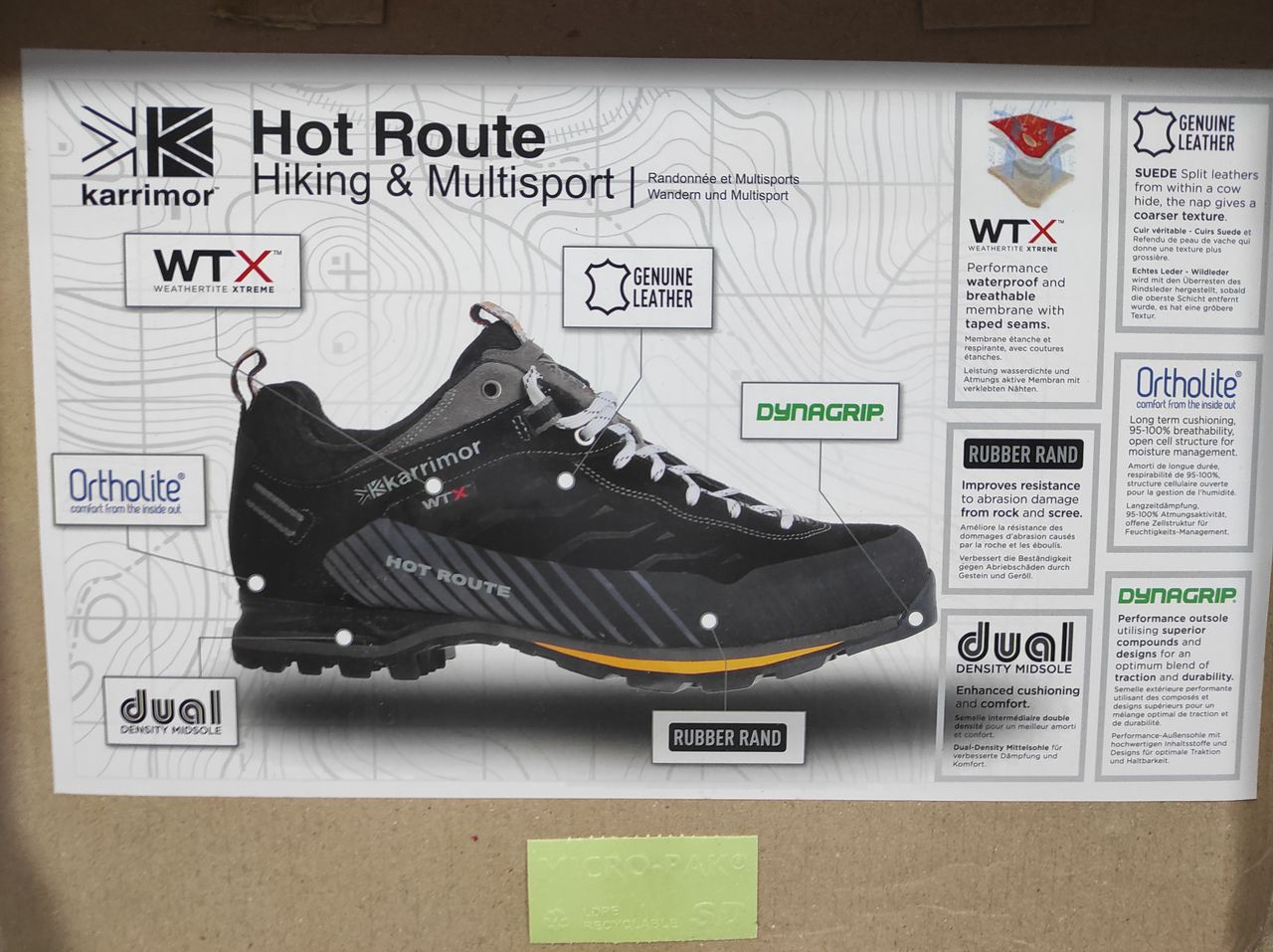 Karrimor Hot Route WTX 40 размер 900лей