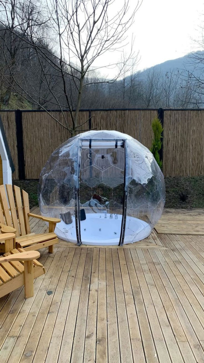 Igloo. Геокупол для дома.