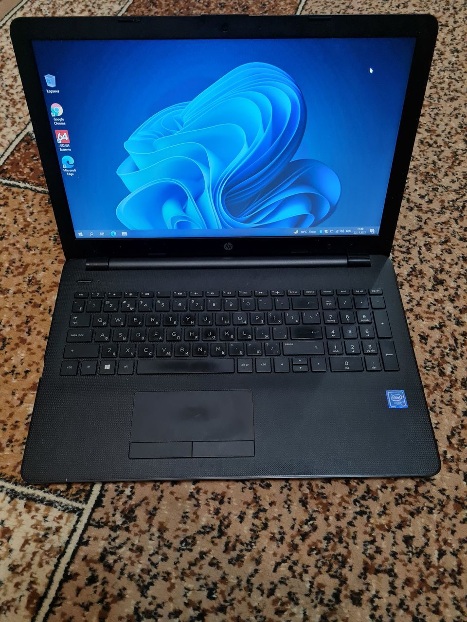 Hp Rtl8723de 15.6 slim cpu Intel n3060 1.6ghz ram 4gb ssd m2 128gb ...