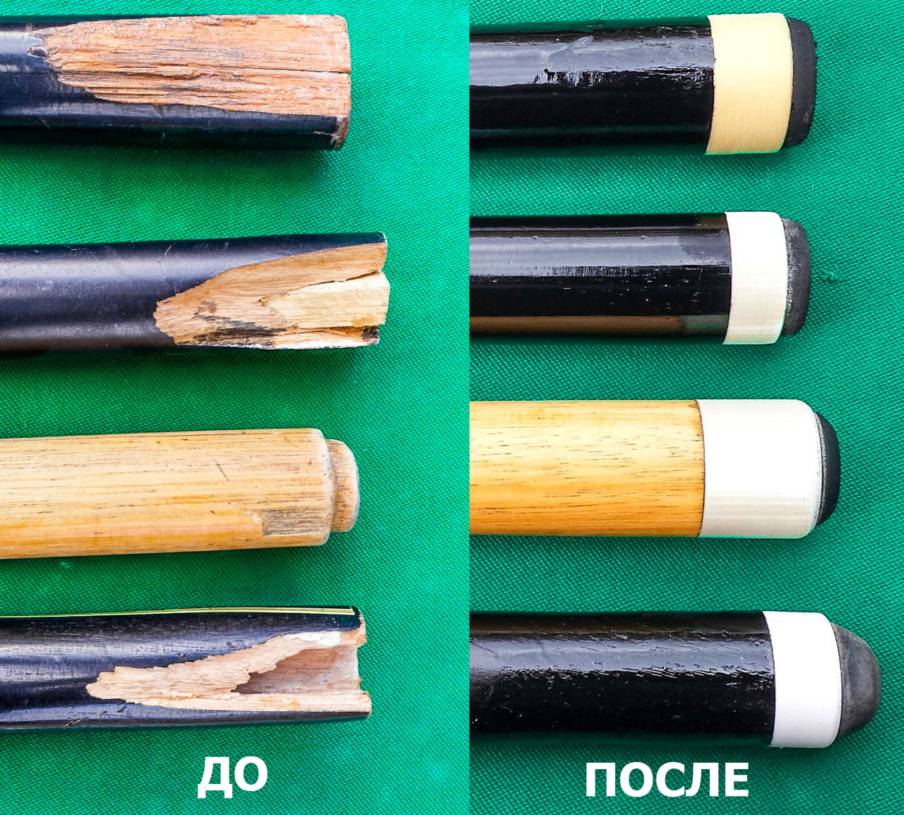 Ремонт бильярдного кия фото 5