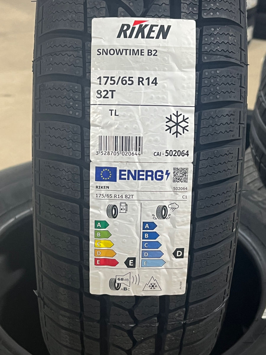 175/65 R14 Riken Snowtime B2 (Michelin Group)/ Доставка, livrare toata Moldova 2024 foto 1