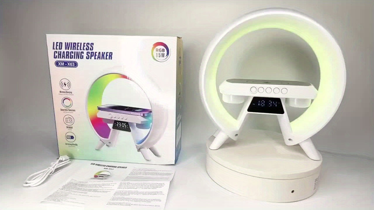 G-Lampa, BT Boxa, Incarcator wireless, Ceas foto 8