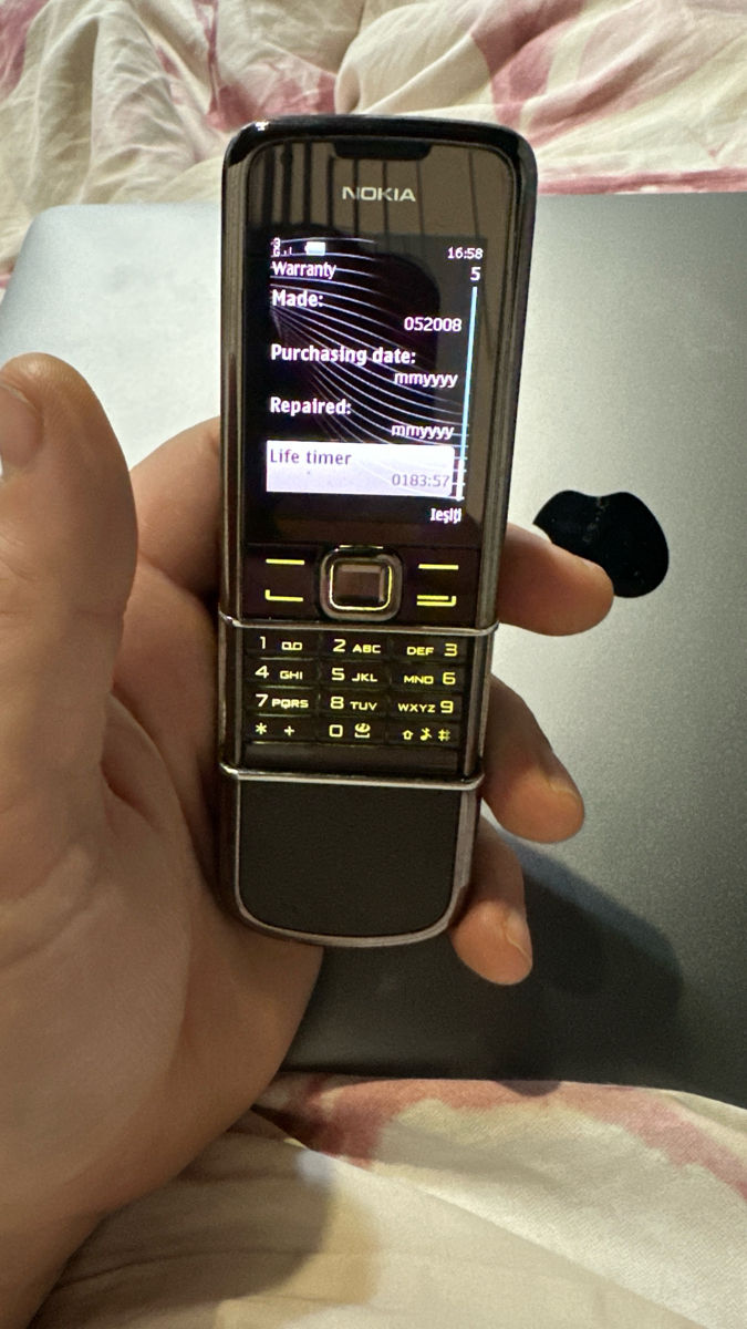 Nokia 8800 Arte Sapphire Original foto 6