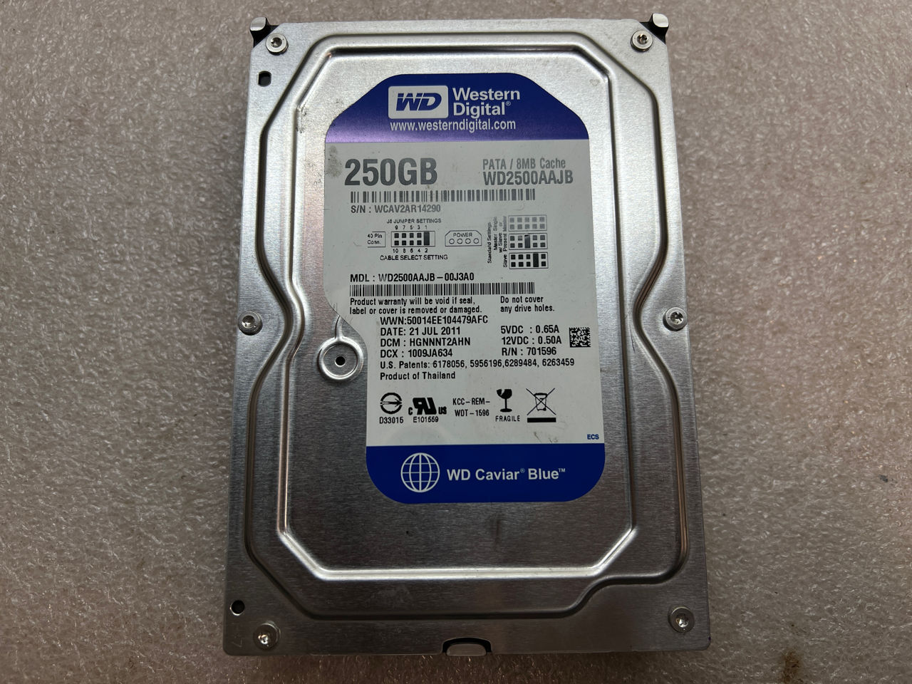 HDD IDE & SATA 250-320GB foto 1