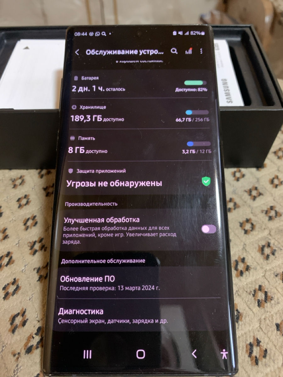 Samsung note 10+в хорошем состоянии в ремонте не был foto 2