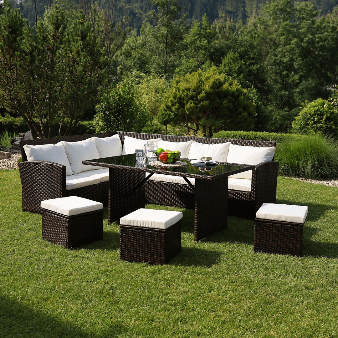 Set mobilier de grădină Tempo Kondela Stark (5în1) foto 3